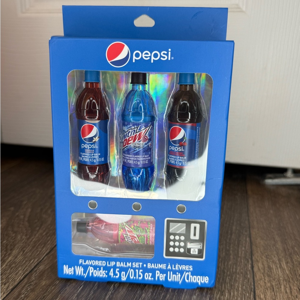 Pepsi Lip Balm Set - Blue and Red